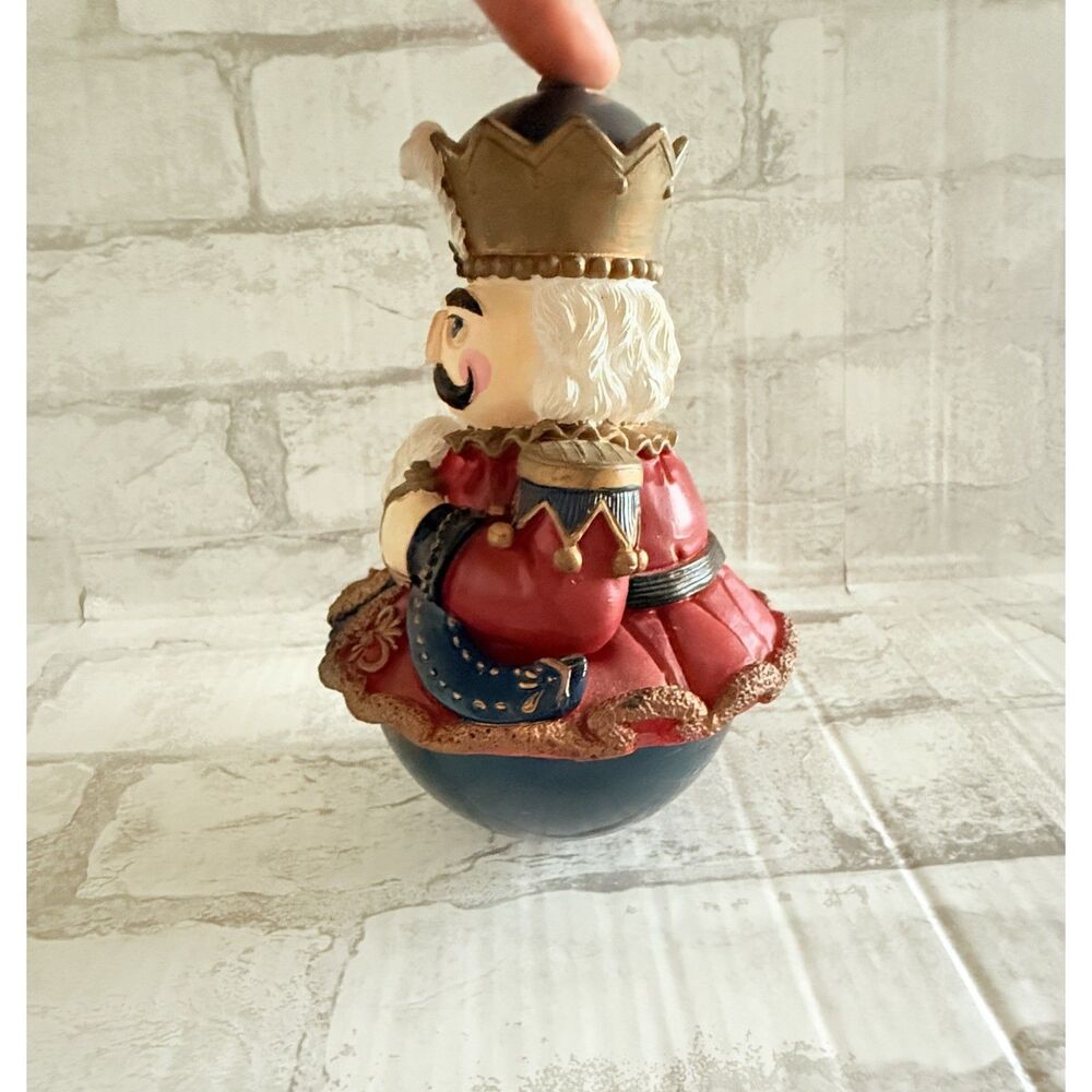 VTG San Francisco Music Box Company Rotating Christmas Figurine Soldier Works - Picture 6 of 7